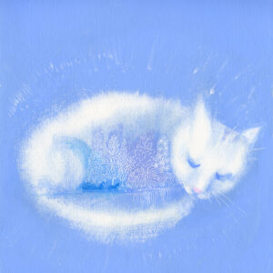 Ela Wasiuczyńska "Zimowy kot"